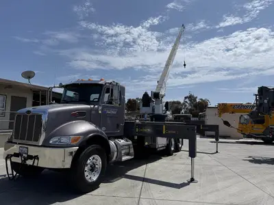 Used 2016 PETERBILT 348 Truck-Mounted Cranes California US | Ben Kaplan Equipment #1344145