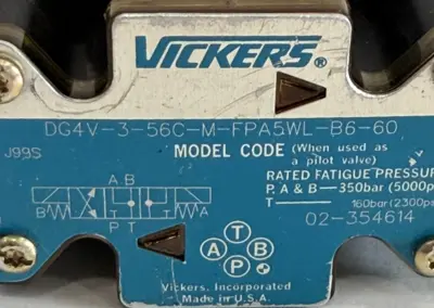 NEW VICKERS 02-354614 HYDRAULIC VALVE DG4V-3-56C-M-FPA5WL-B6-60