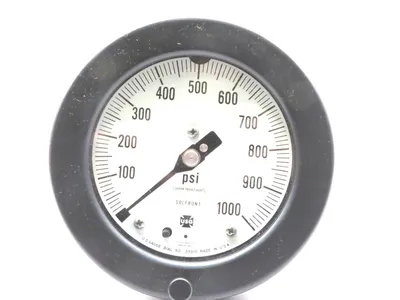NEW AMETEK 150364 PROCESS GAUGE 1903 SIZE 4-1/2IN 1/2IN ANPT 1000PSI