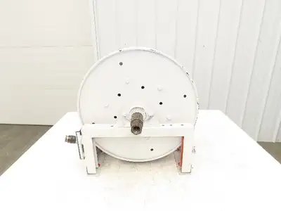 Hannay Reels 716-19-20-10.5J SR Retractable Industrial Air Hose Reel 1/2" X 39'