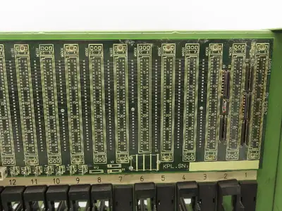 Arburg 511  25-Slot PLC Card Rack Circuit Board Chassis Injection Molder Machine