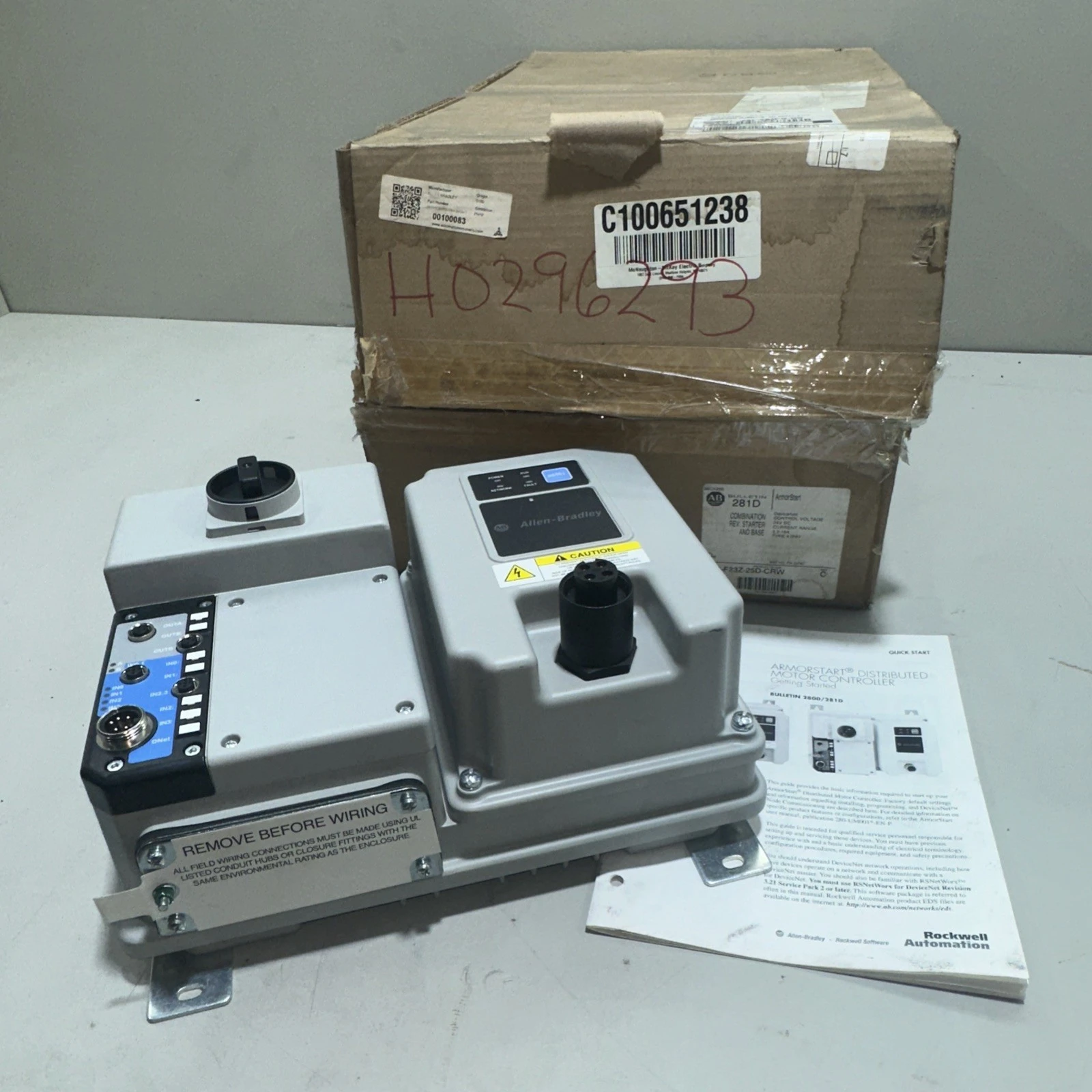New | in-Stock Allen Bradley 281D-F23Z-25D-CRW Starters Indiana US | J&J Industrial Supply #1323140
