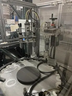 Woojung Model Monofil-3A Monoblock Filler and Capper