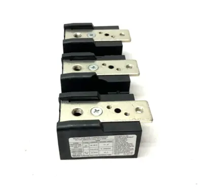 USED ALLEN-BRADLEY SER. A TRAILER FUSE BLOCK, 600V 200A