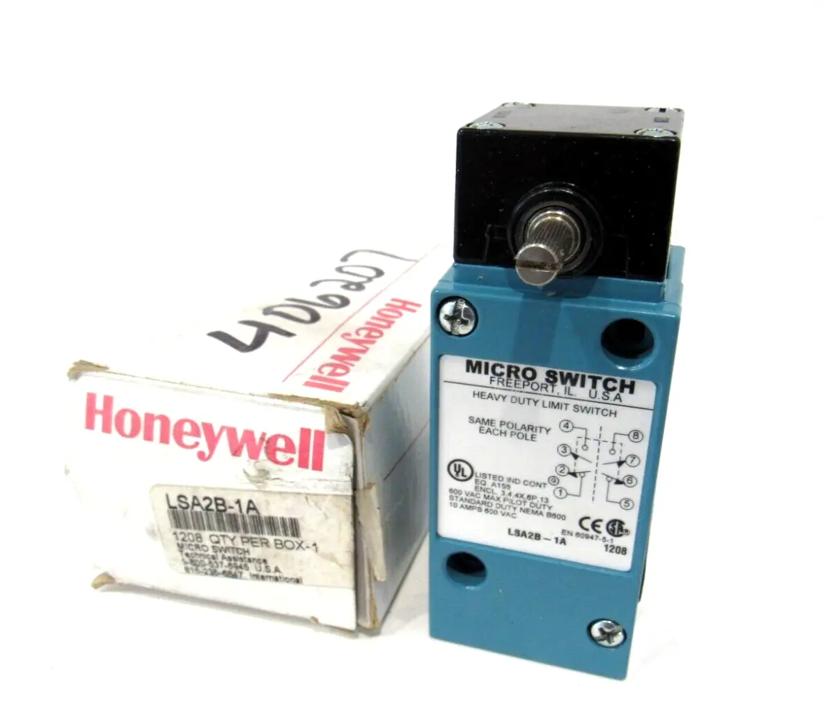 NEW HONEYWELL LSA2B-1A LIMIT SWITCH LSA2B1A