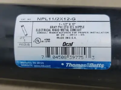 USED THOMAS & BETTS NPL11/2X12-G