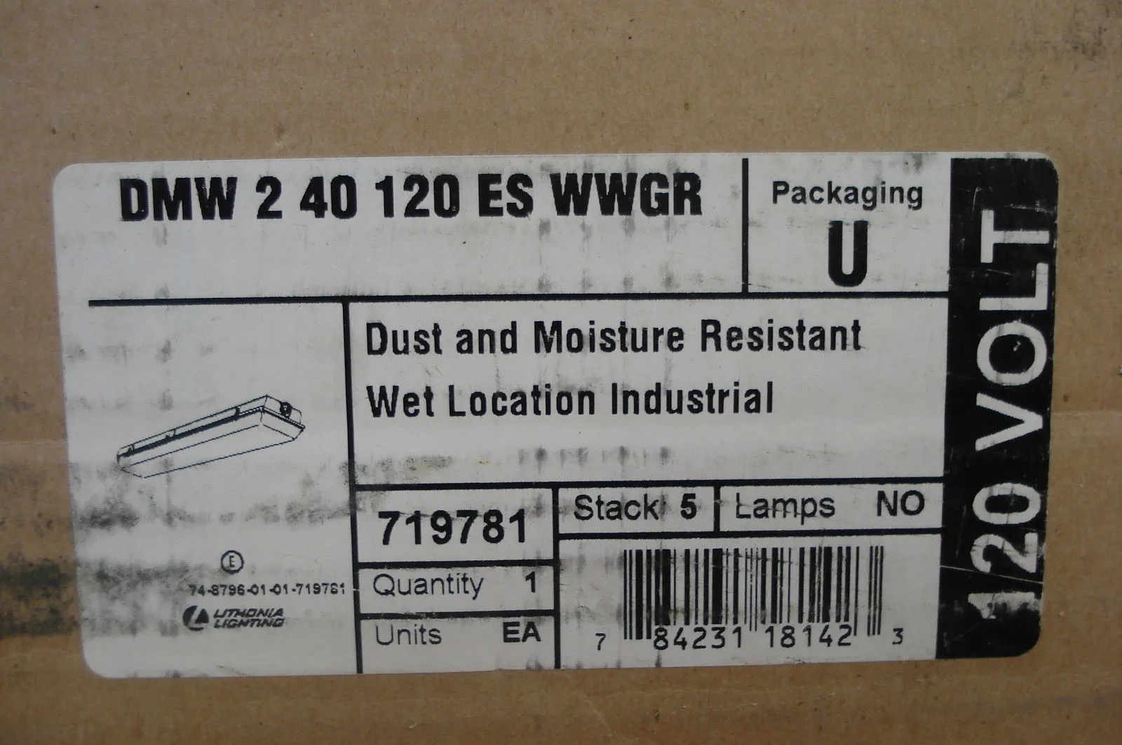 NEW LITHONIA LIGHTING DMW240120ESWWGR