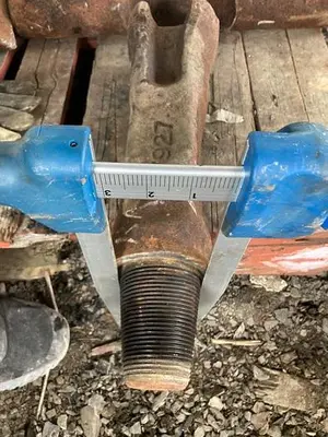 Used AFTERMARKET 5-3/4” X 15-1/2" CABLE TOOL DRILLING CHISEL BIT Tool Bits Pennsylvania US | East West Machinery & Drilling #1417217