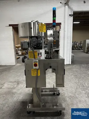 USED Kaps All Kaps-All Packaging Systems Model E Automatic Bottle Capper