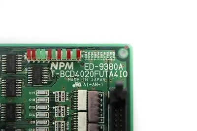 NPM ED-9380A T-BCD4020FUTA4IO Other Interface/Add-On Cards | ANACAPA EQUIPMENT BROKERS, INC (3)