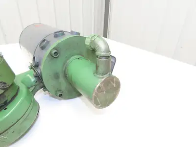 Porter Peerless 181-18-0057-0 DC Motor w/Encoder & Blower 7/8" Shaft DPM56ZS6
