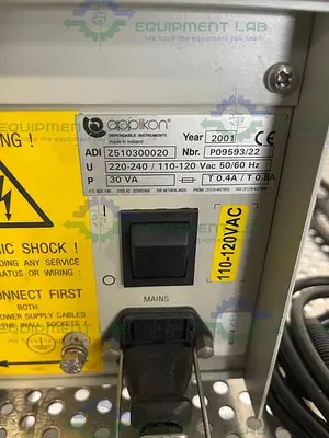 USED APPLIKON ADI 1030 BIO CONTROLLER W/ WATSON MARLOW 101U/R, COLE PARMER FLOWMETER