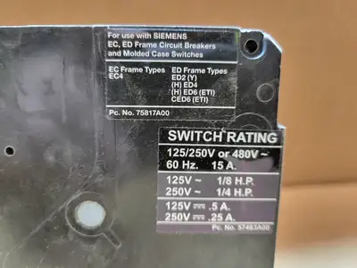 New | in-Stock SIEMENS A01ED64 Switchgears British Columbia CA | Lenmark #913560
