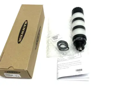 USED BANNER ENGINEERING CORE SERIES 50MM LED TOWER LIGHT W/ AUDIBLE IND. 3-COLOR 83214