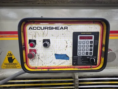 Used 1996 ACCURSHEAR 625012 Power Squaring Shears (Inch) Georgia US | The Equipment Hub #1540708