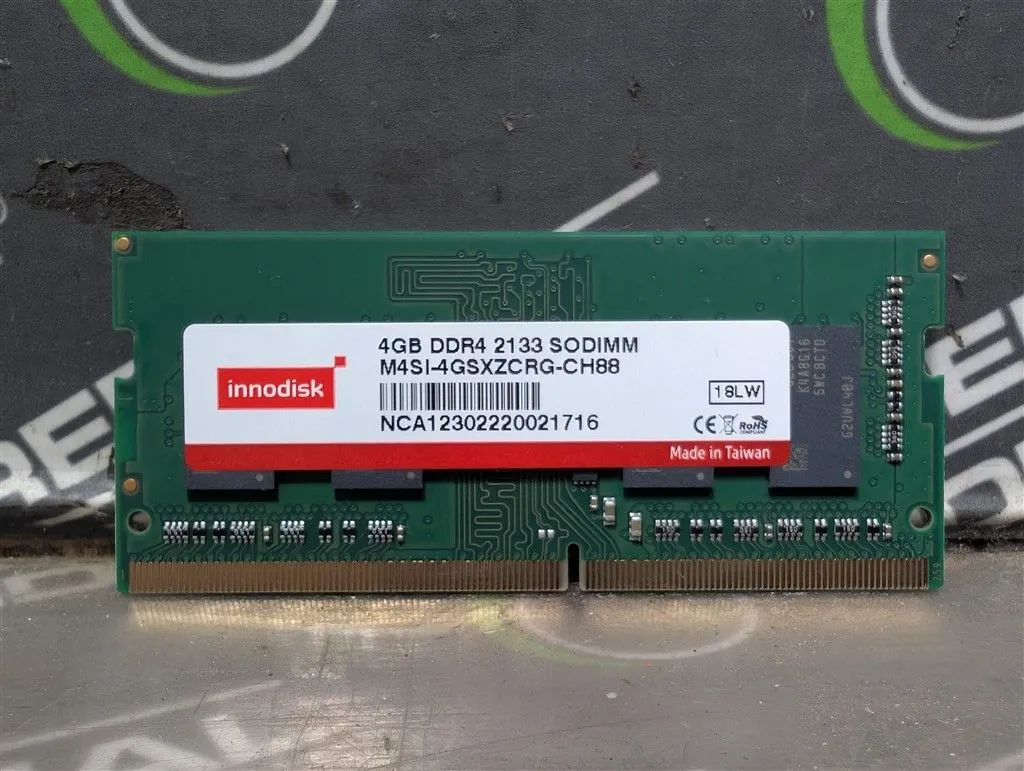 innodisk 4GB DDR4 2133 SODIMM RAM Memory Module M4SI-4GSXZCRG-CH88 Used