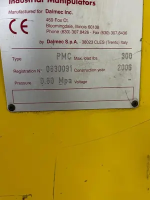 Used DALMEC PMC Manipulators Rhode Island US | Gold Machinery #1259325