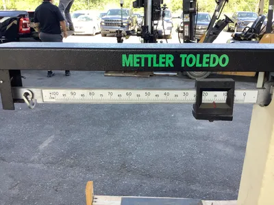 Used METTLER TOLEDO 4182-A INDUSTRIAL FLOOR SCALE Platform Scales Michigan US | Miedema Asset Management Group #1307897