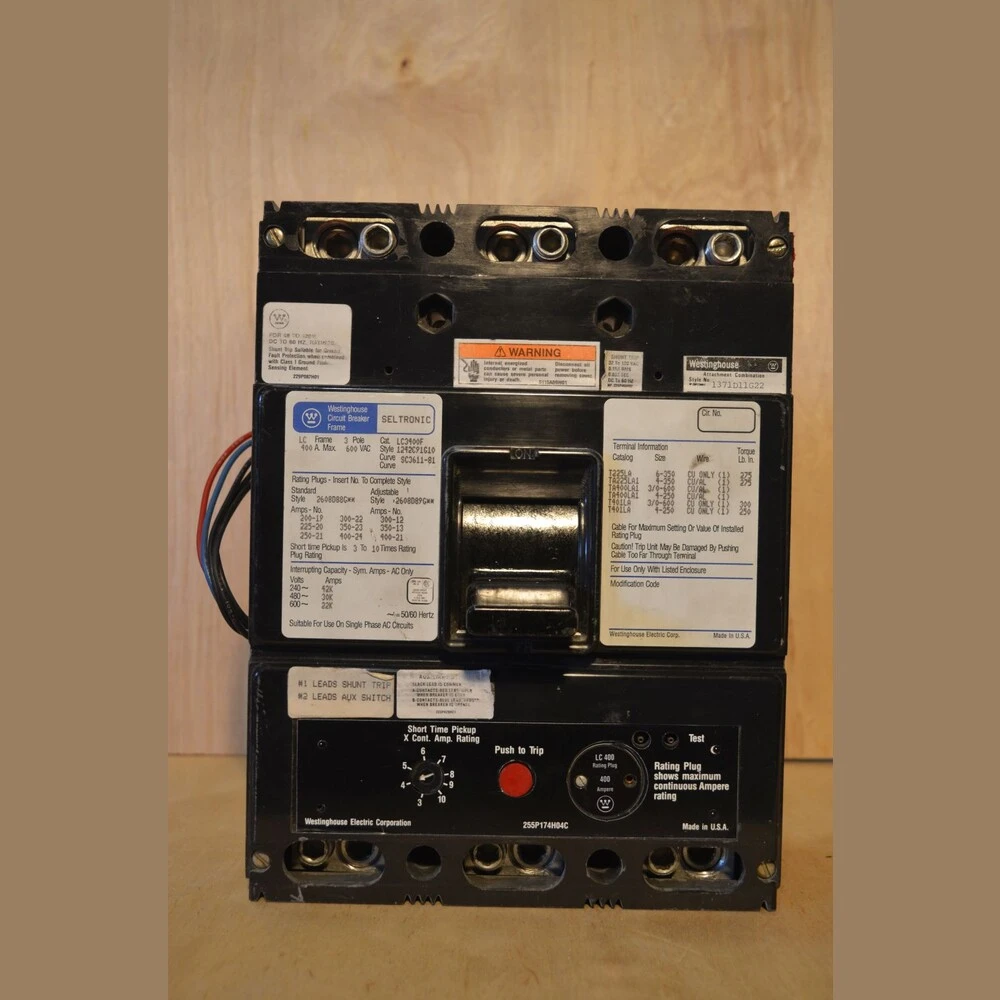 Westing House 400 Amp Breaker