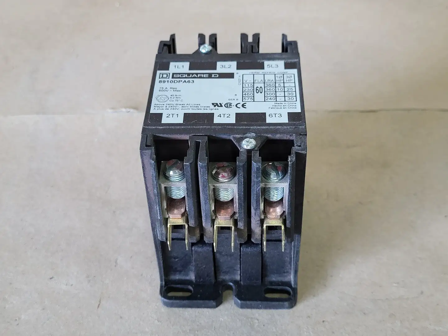 USED SQUARE D 8910DPA63