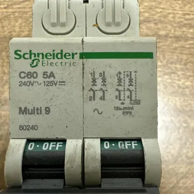 Used SCHNEIDER C60 5A Miscellaneous Equipment (Electrical & Power) | Surplus Asset Holdings #1202098
