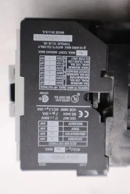 NEW ALLEN BRADLEY 100-A18NA3 SERIES C CONTACTOR STOCK K2085CC