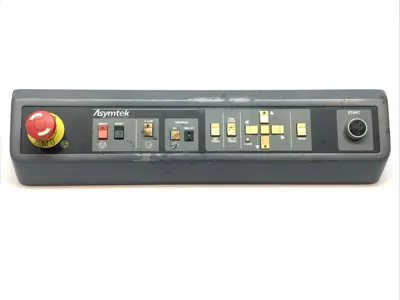 Used Asymtek Rev. C Machine Interface Control Panel w/ 05-0020-07 Rev. D Automation Control (HMI) Michigan US | Maverick Industrial Sales #1395390