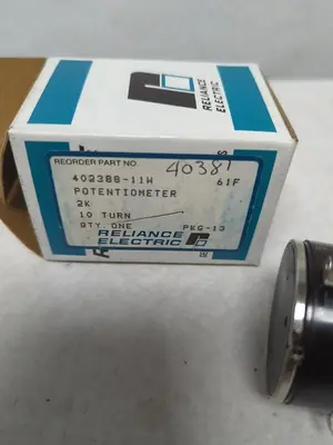 New | in-Stock RELIANCE ELECTRIC 402388-11W Potentiometers Ohio US | Surplus Asset Holdings #1227716