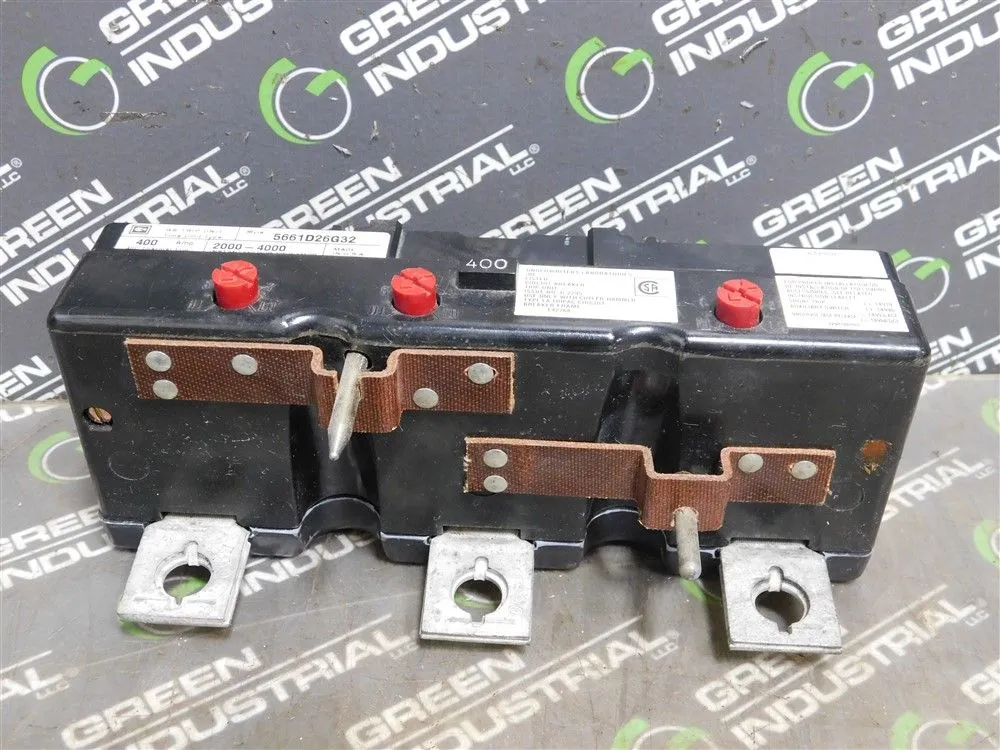 Cutler Hammer 5661D26G32 AB Trip Unit 400A 2000-4000 Inst. Trip A New