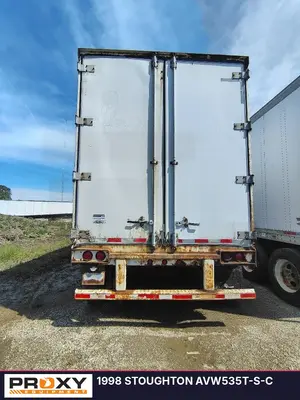 Used 1998 STOUGHTON AVW-535T-S-C Box Trailers Michigan US | Proxy Equipment #1425996