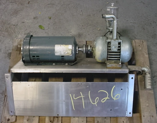 Used GAST VACUUM PUMP 65 V 2A GAST PUMP Vacuum Pumps New Jersey US | Champion Trading Corporation #424351