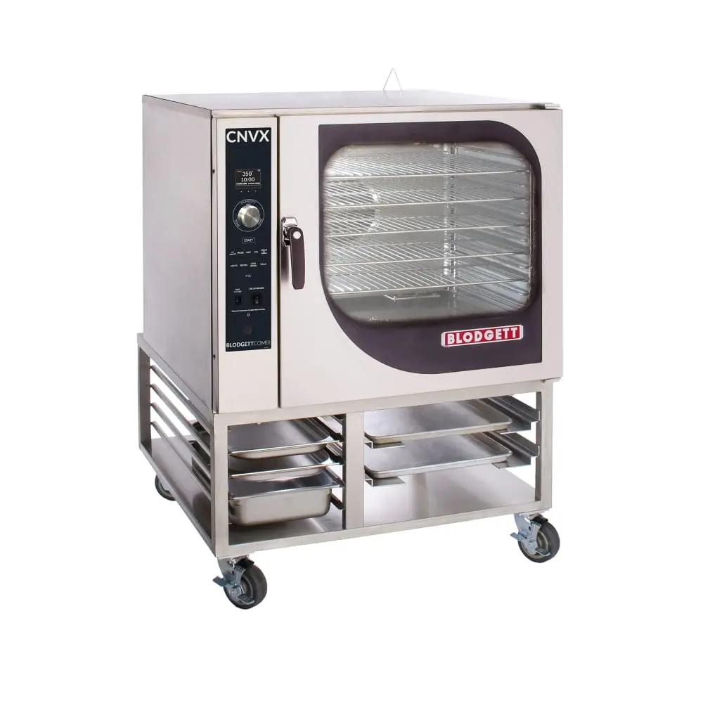 Blodgett CNVX-14G Single Full Size Liquid Propane Gas Convection Oven - W/ Floor Stand, 65,000 BTU