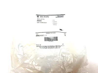 NEW ALLEN-BRADLEY SER. B STRAIGHT QD/DC MICRO CORDSET 5-PIN 2M