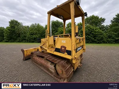 Used 1993 CATERPILLAR D3C Bulldozers Ohio US | Proxy Equipment #1388727