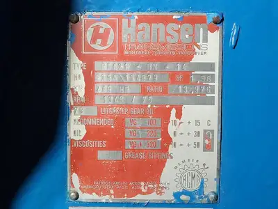 New | in-Stock HANSEN RDG21F-BN-14 Gearboxes British Columbia CA | Lenmark #268261