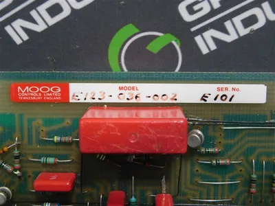 MOOG E123-036-002 P25 Universal Parison Programmer Control Board Used