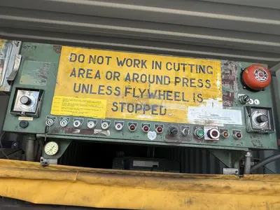 Used THOMSON NATIONAL PRESS COMPANY 8-6 ACDM Die Cutting Presses Minnesota US | Source Machinery Sales #1341175