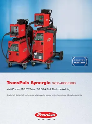 FRONIUS TRANSPULS AUTOMATED WELDING SYSTEM WITH AMET XM CONTROLS, NEW ON SKID: STOCK #23303