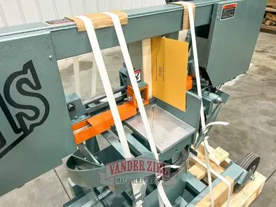 New | in-Stock ELLIS 1600 Horizontal Band Saws Michigan US | Vander Ziel Machinery Sales #480059