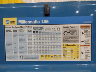 USED MILLER MILLERMATIC 185