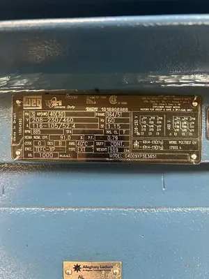 Used WEG 04009XP3E365T Industrial Controls | Surplus Asset Holdings #1221211