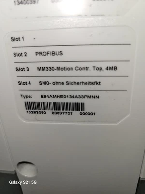 USED LENZE E94AMHE0134