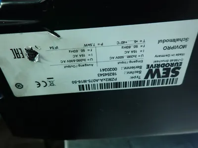 NEW SEW SERVODRIVE PHC21AA075M1E31A00
