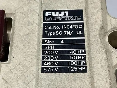 USED FUJI ELECTRIC SC-7N/UL 1NC4F0