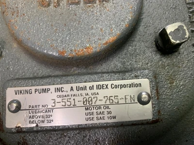 Viking Inline Gear Reducer 3-551-007-765-FN , Ratio 7.65