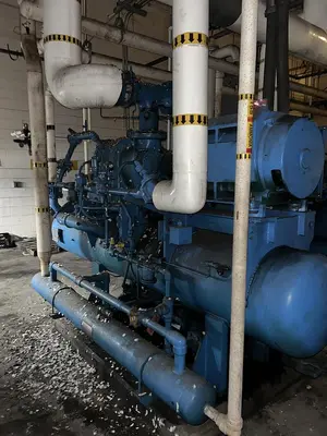 FES / GEA Industrial Ammonia Screw Compressor Package Natural Refrigerant R-717 2002