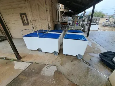 Cart, 26" x 18" x 23", Insulated, On Wheels (6) #S734619
