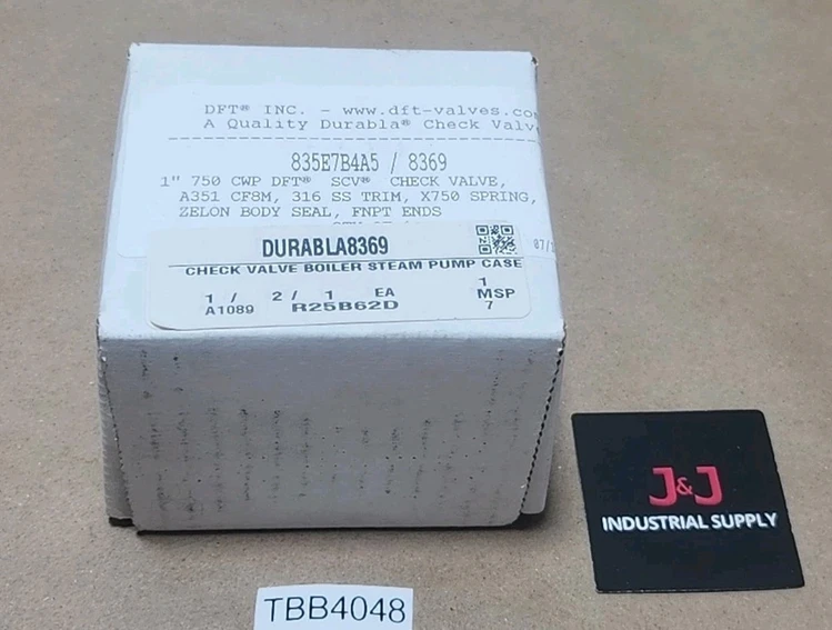 New | in-Stock DFT 8369 Valves/Fittings | J&J Industrial Supply #503007