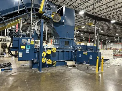 USED BALEMASTER 5075G-10 AUTO-TIE BALER