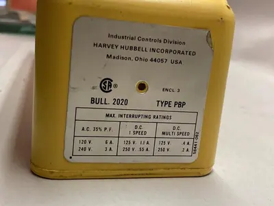 Used HUBBELL 2020 PBP Electrical Controls Ohio US | Surplus Asset Holdings #1225717